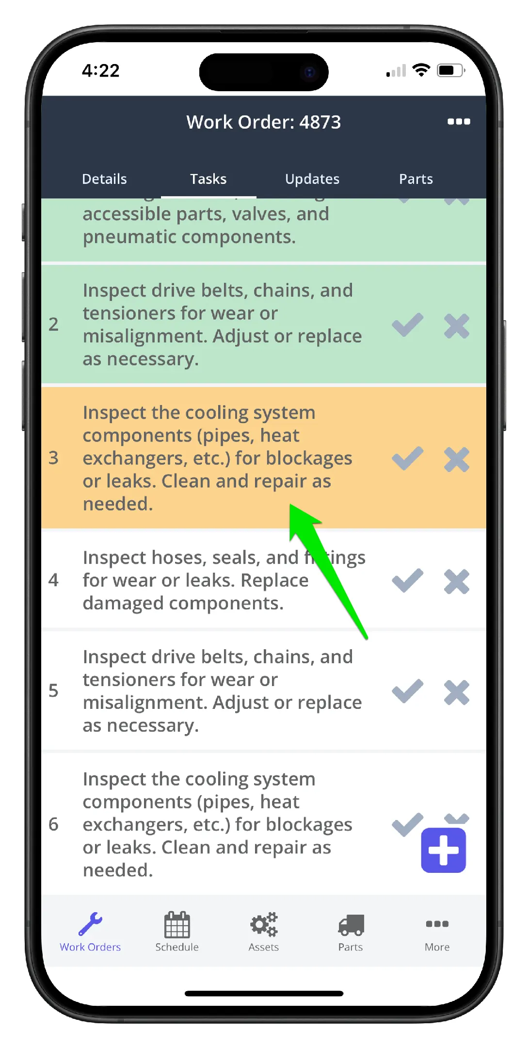 Complete Work Order Tasks on Mobile - 5