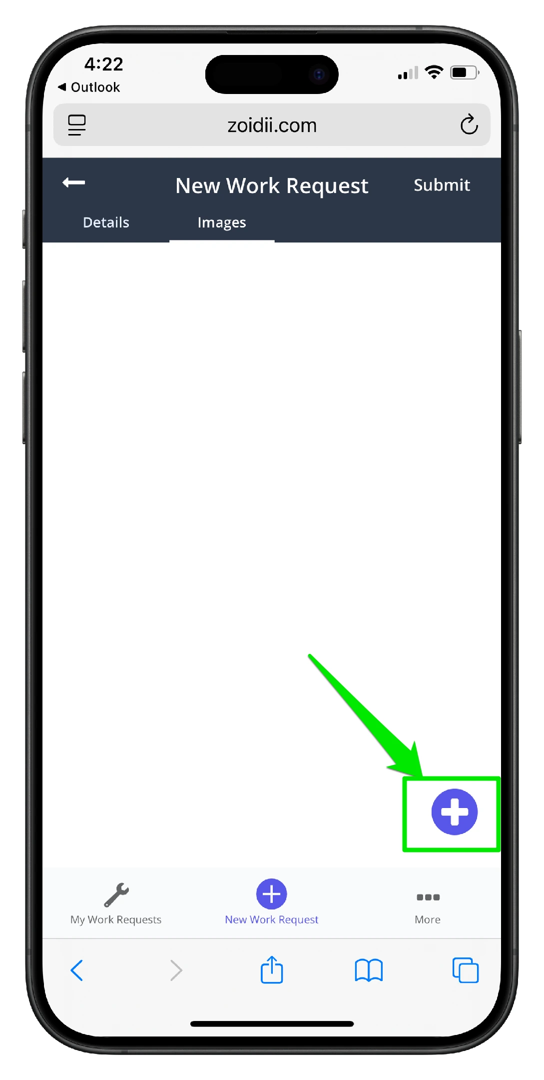 Create a Guest Work Request on Mobile CMMS - 15