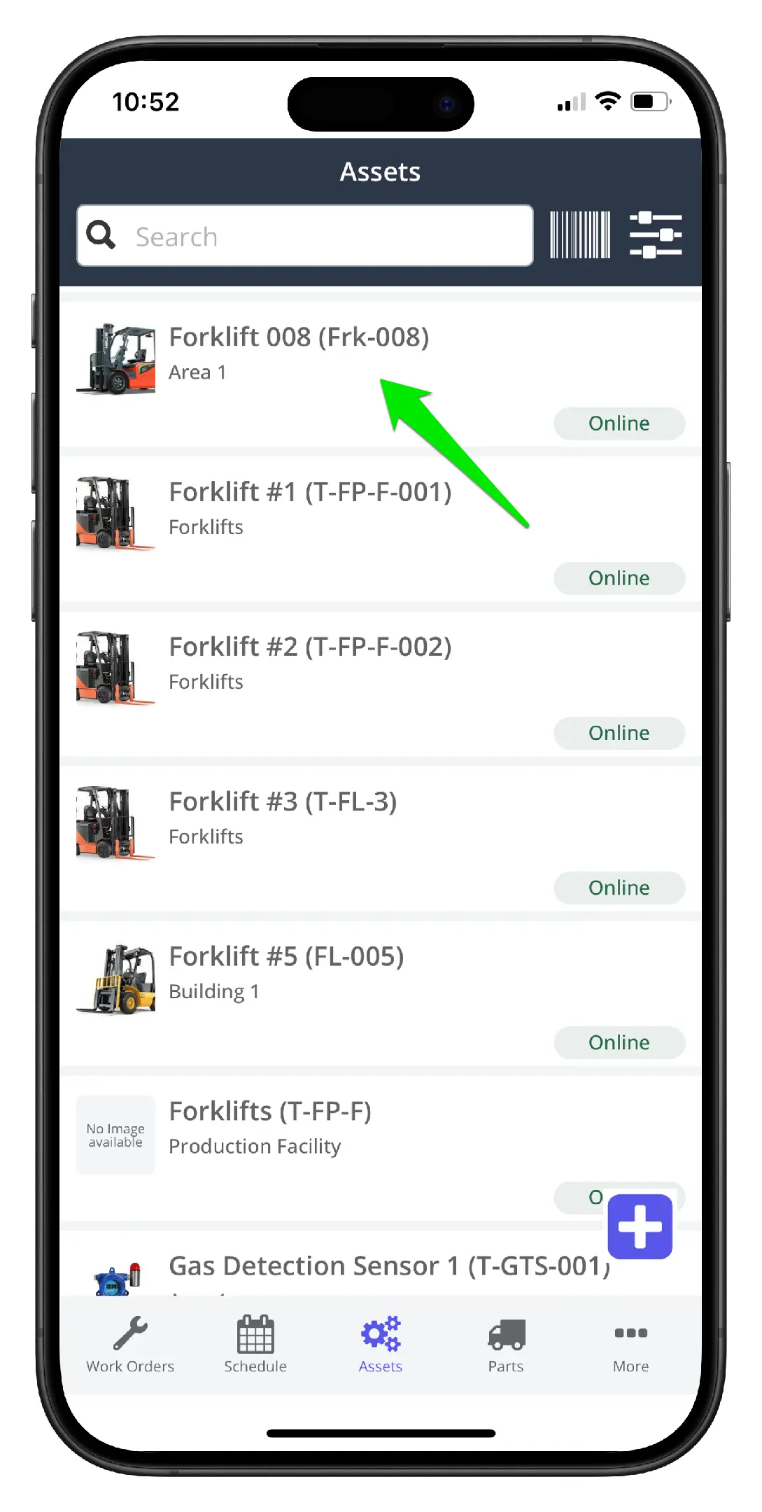 Add an Asset using the Mobile App - 11