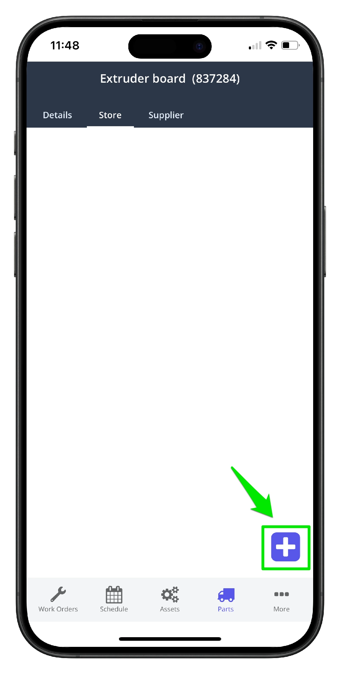 Add a Part using the Mobile App - 10