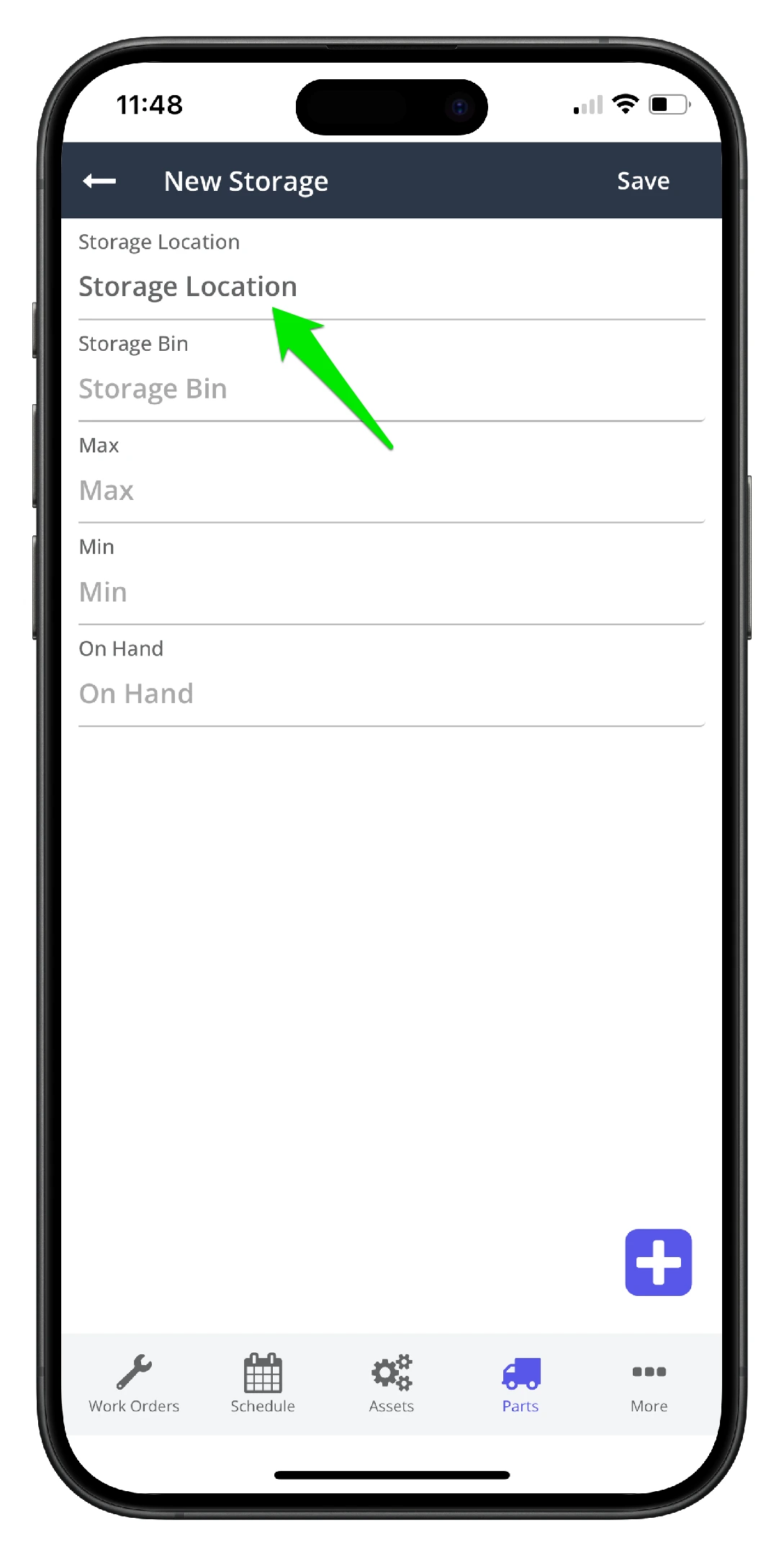 Add a Part using the Mobile App - 11