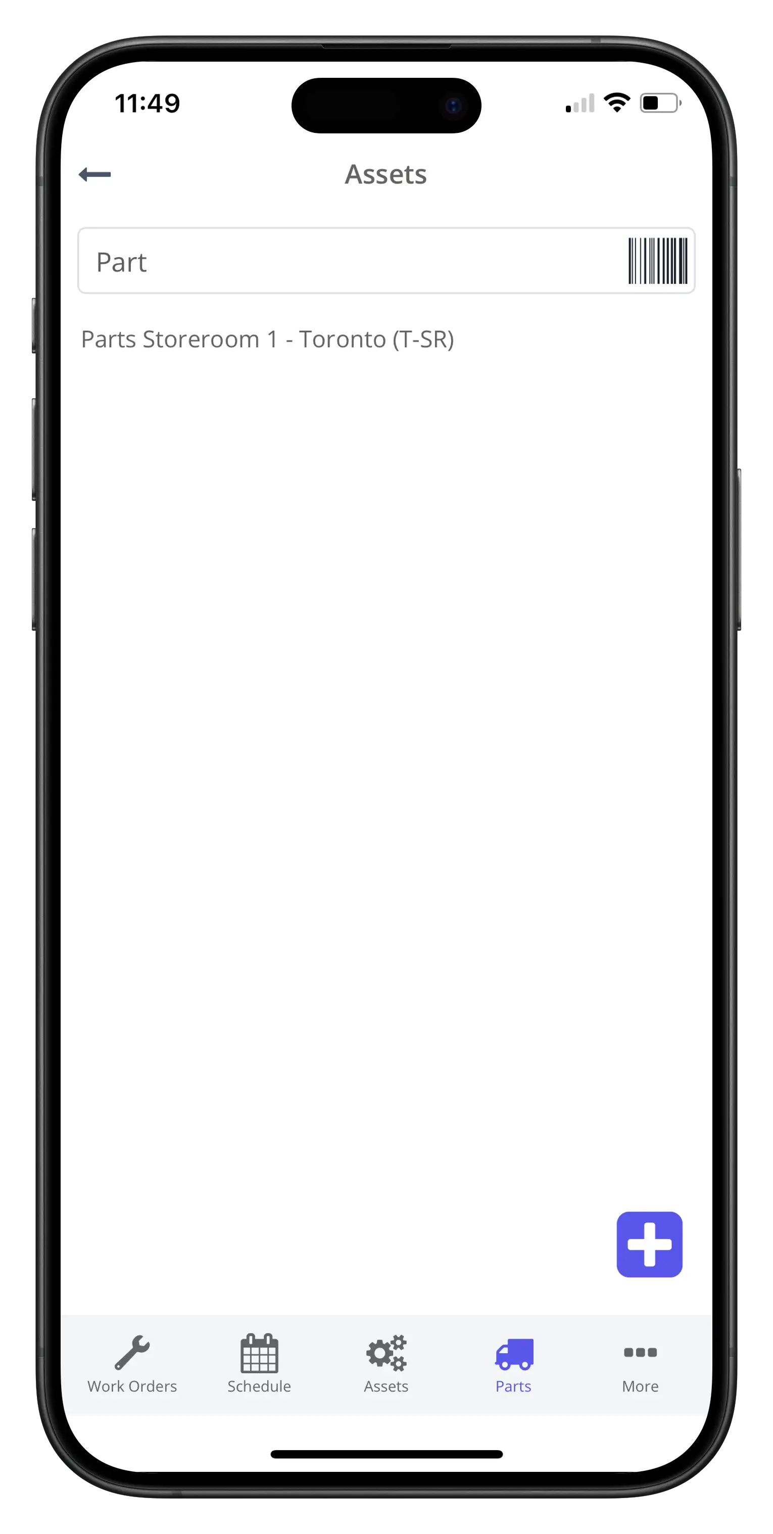 Add a Part using the Mobile App - 12