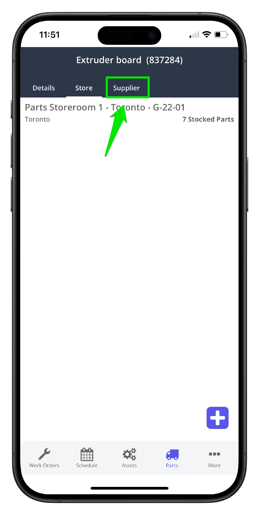 Add a Part using the Mobile App - 15