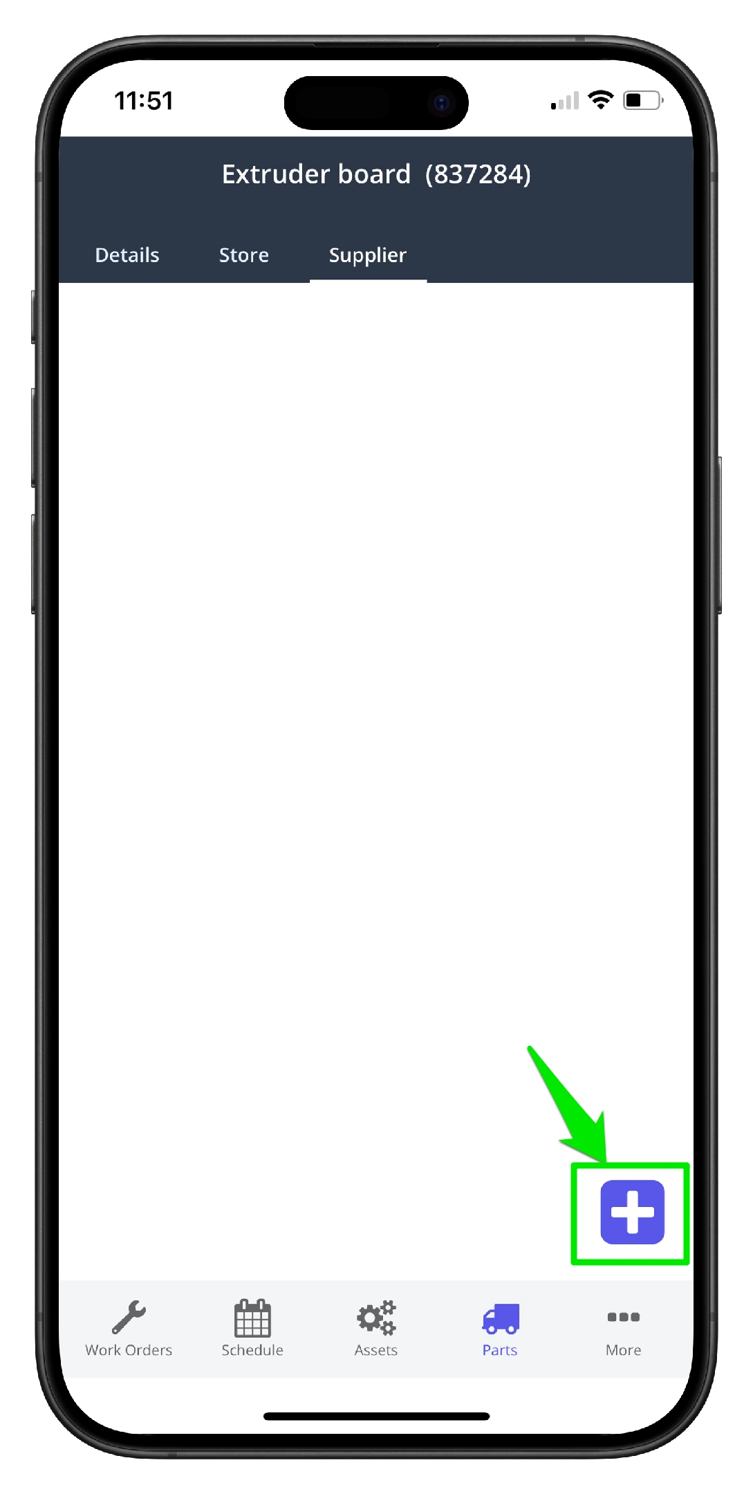 Add a Part using the Mobile App - 16
