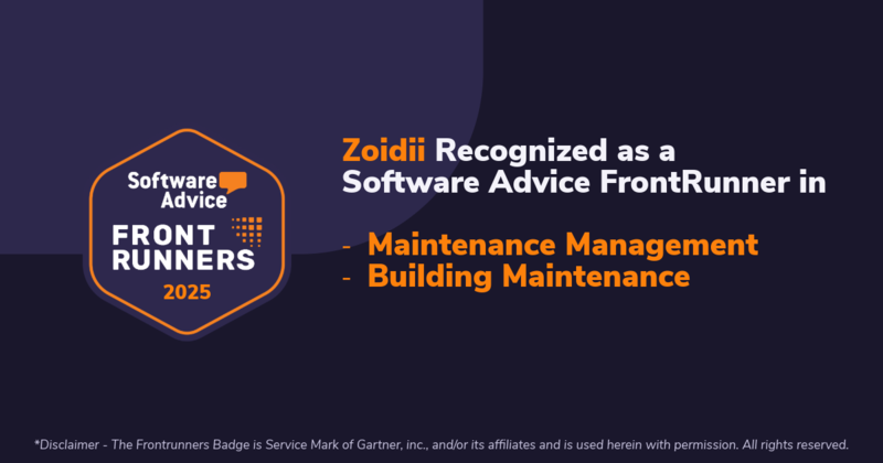 Software Advice CMMS Frontrunners 2025 Zoidii