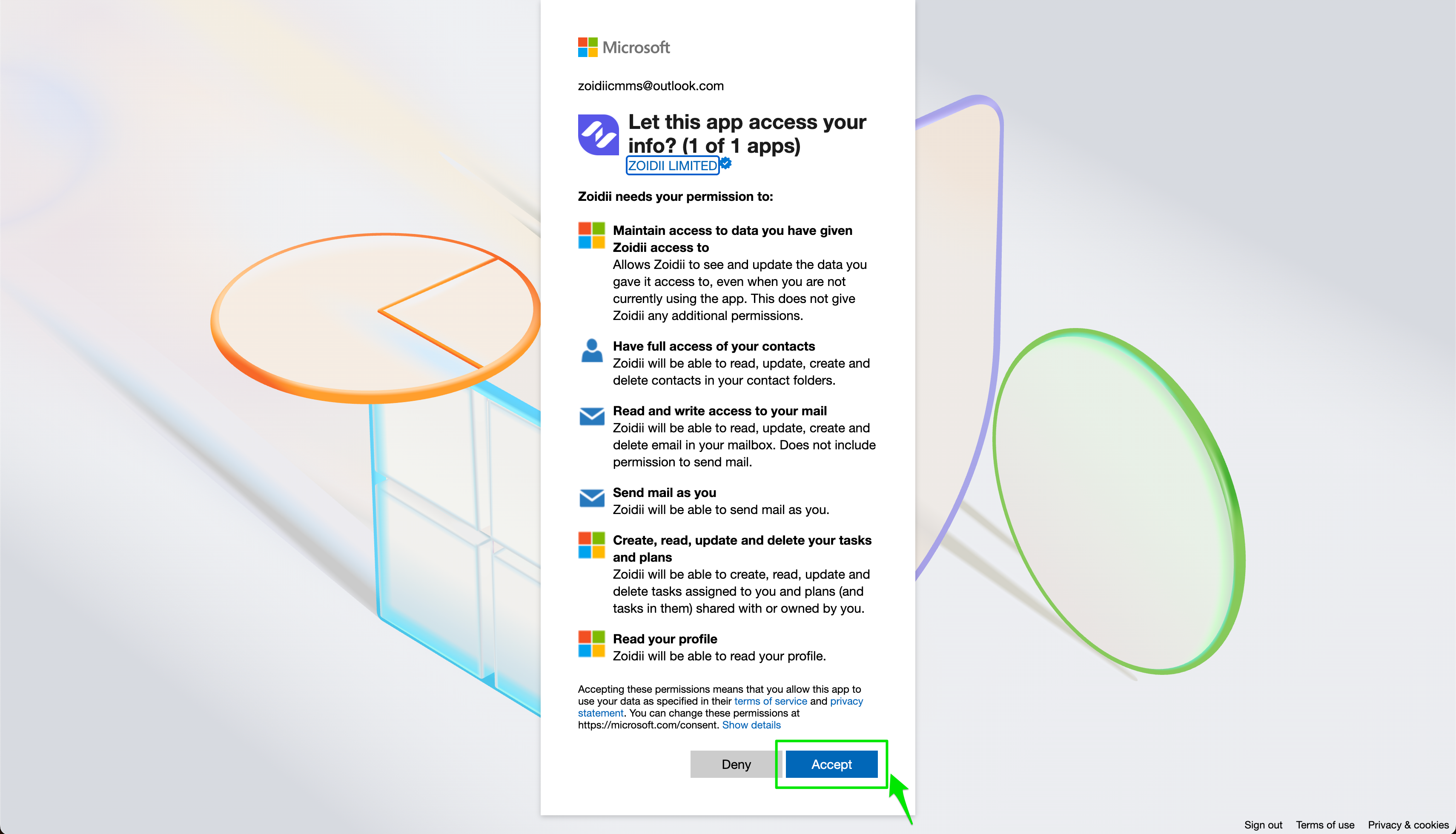 Zoidii SSO Configuration Setup Step 3