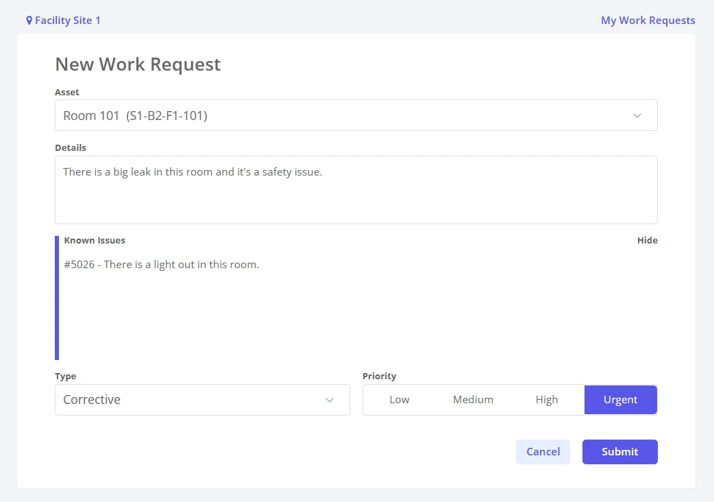 workrequest-facility