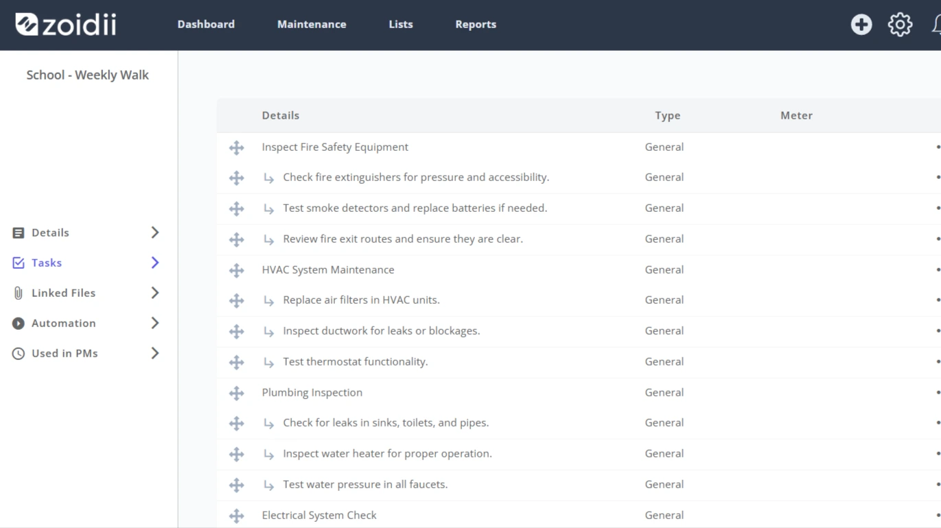 Customizable Checklists Ensure Consistent, Safe, and Reliable Maintenance