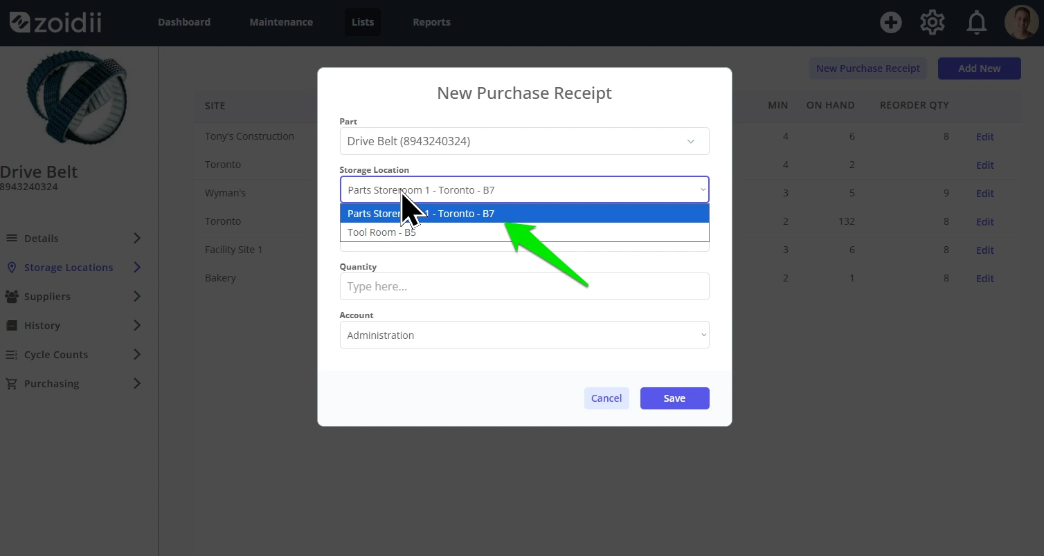 Receive Inventory into Stock - 1.4