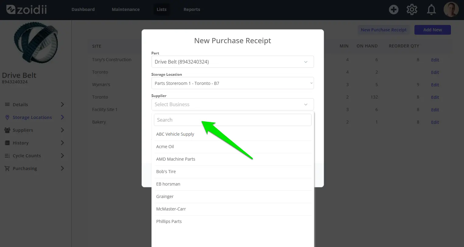 Receive Inventory into Stock - 1.5