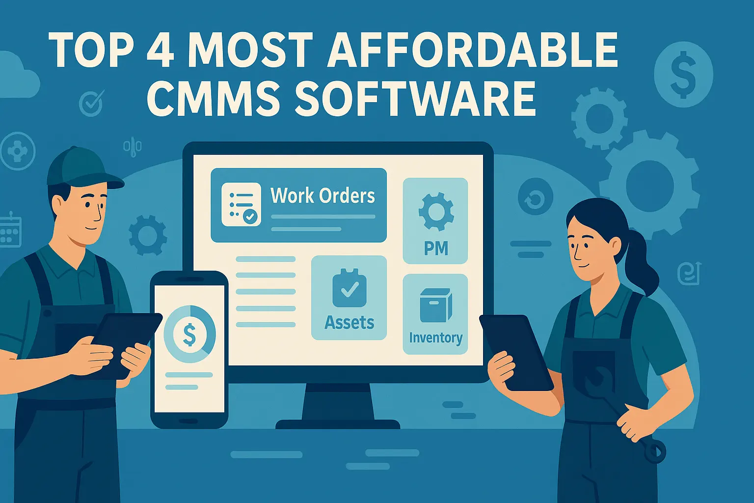 Top 4 Most Affordable CMMS Software Options