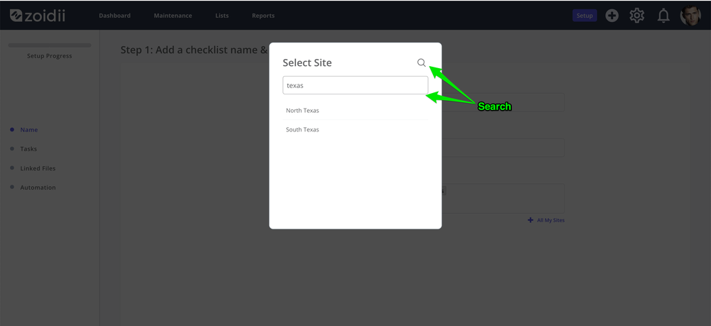 Search Sites