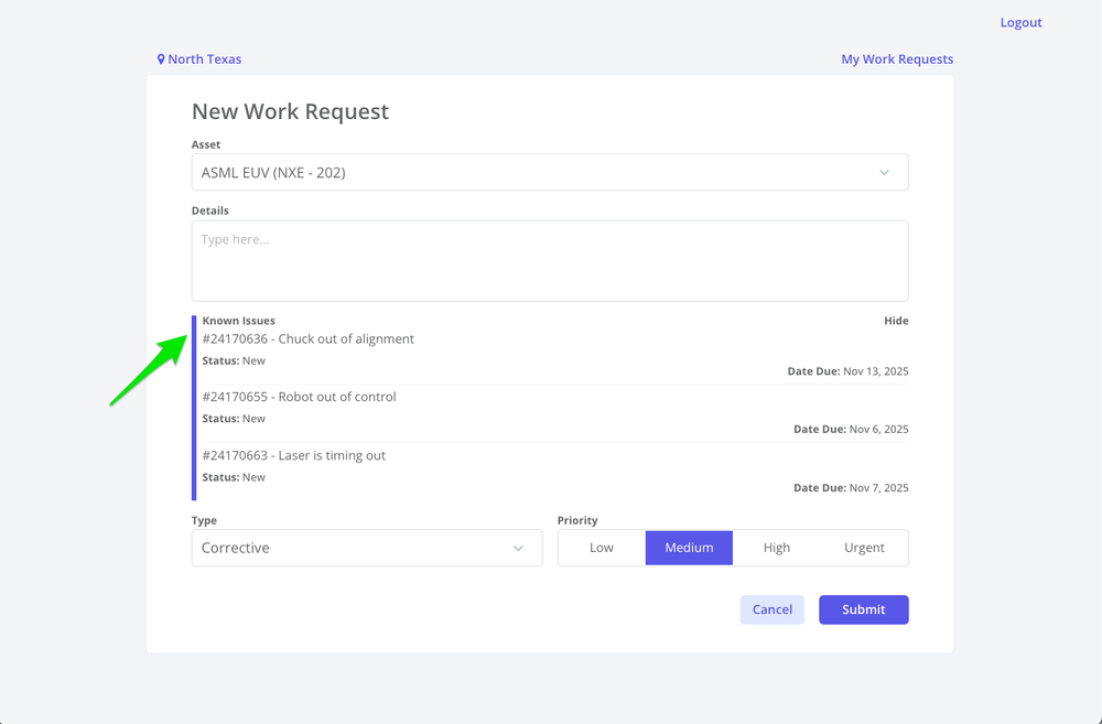 Zoidii Guest Request Known Issues