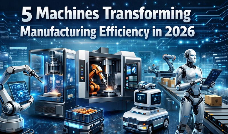 5 Machines Transforming Manufacturing Efficiency in 2026