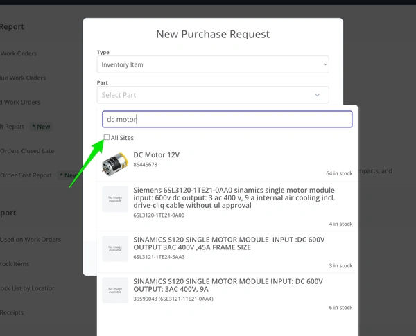 Zoidii Add Part to PO