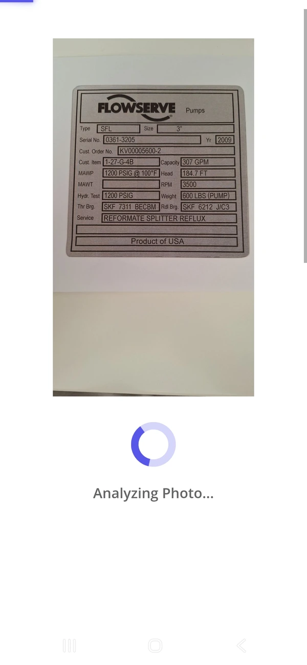 Zoidii Photo to Asset Data Extraction