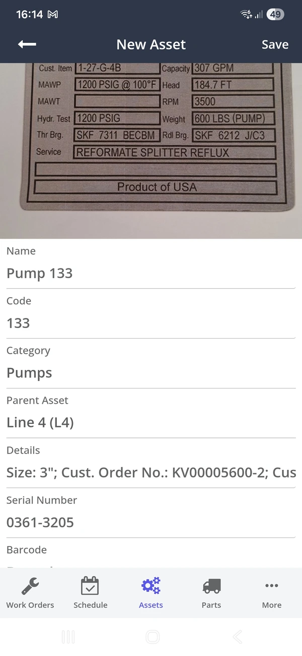 Zoidii Photo to Asset Verification