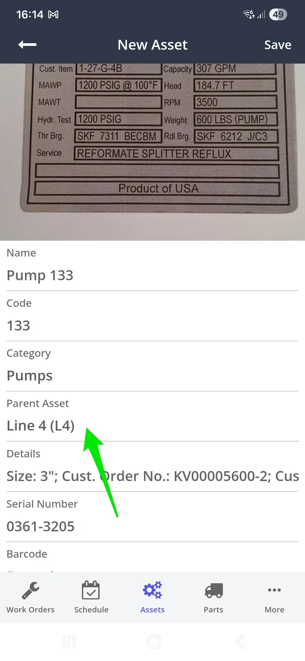 Zoidii Photo to Asset Assign to Location
