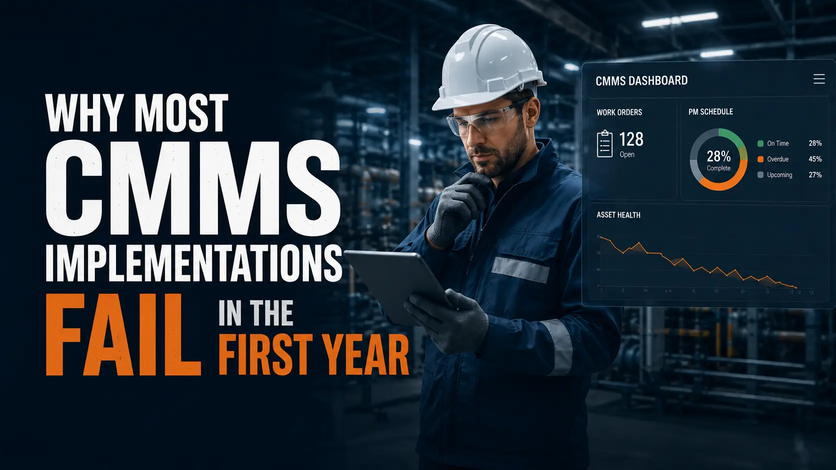 Why Most CMMS Implementations Fail in the First Year